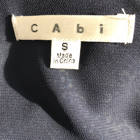 CAbi Blue/Green Sleeveless Tunic sz S - Picture 6 of 7